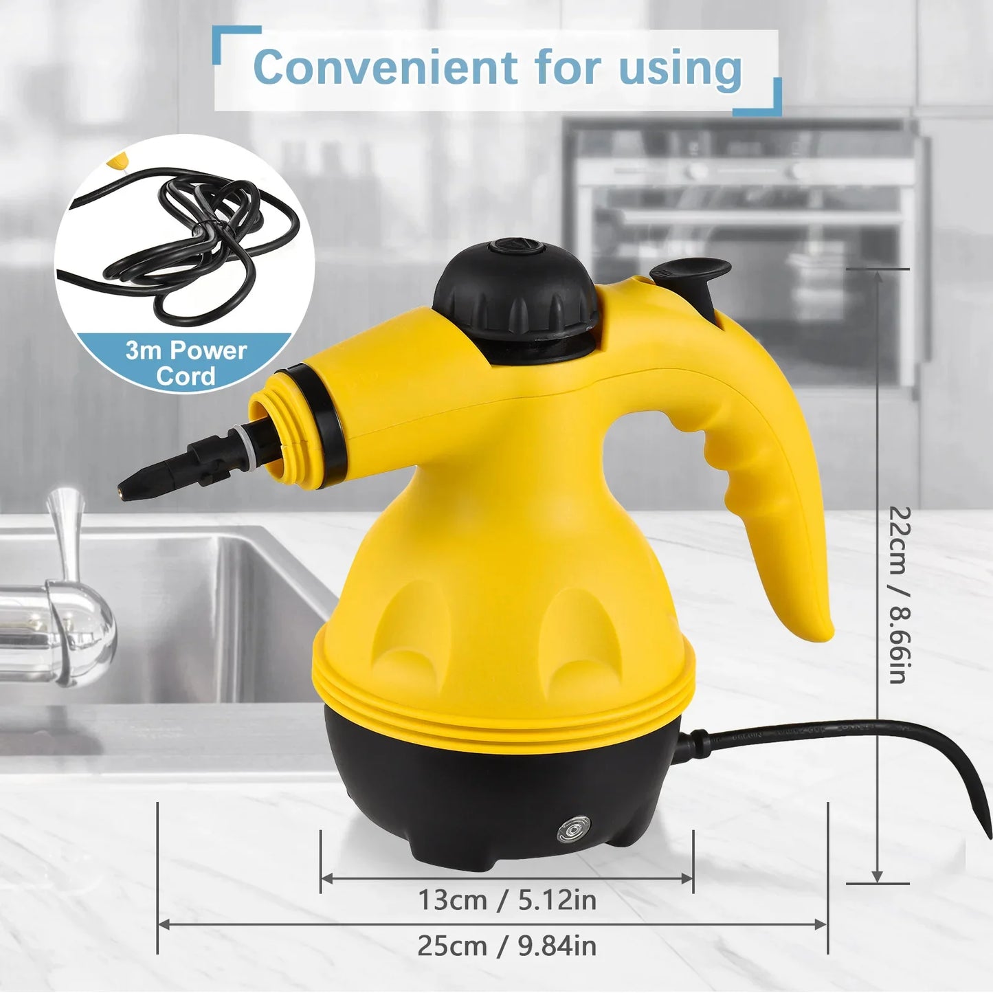 Pressurized Handheld Steam Cleaner