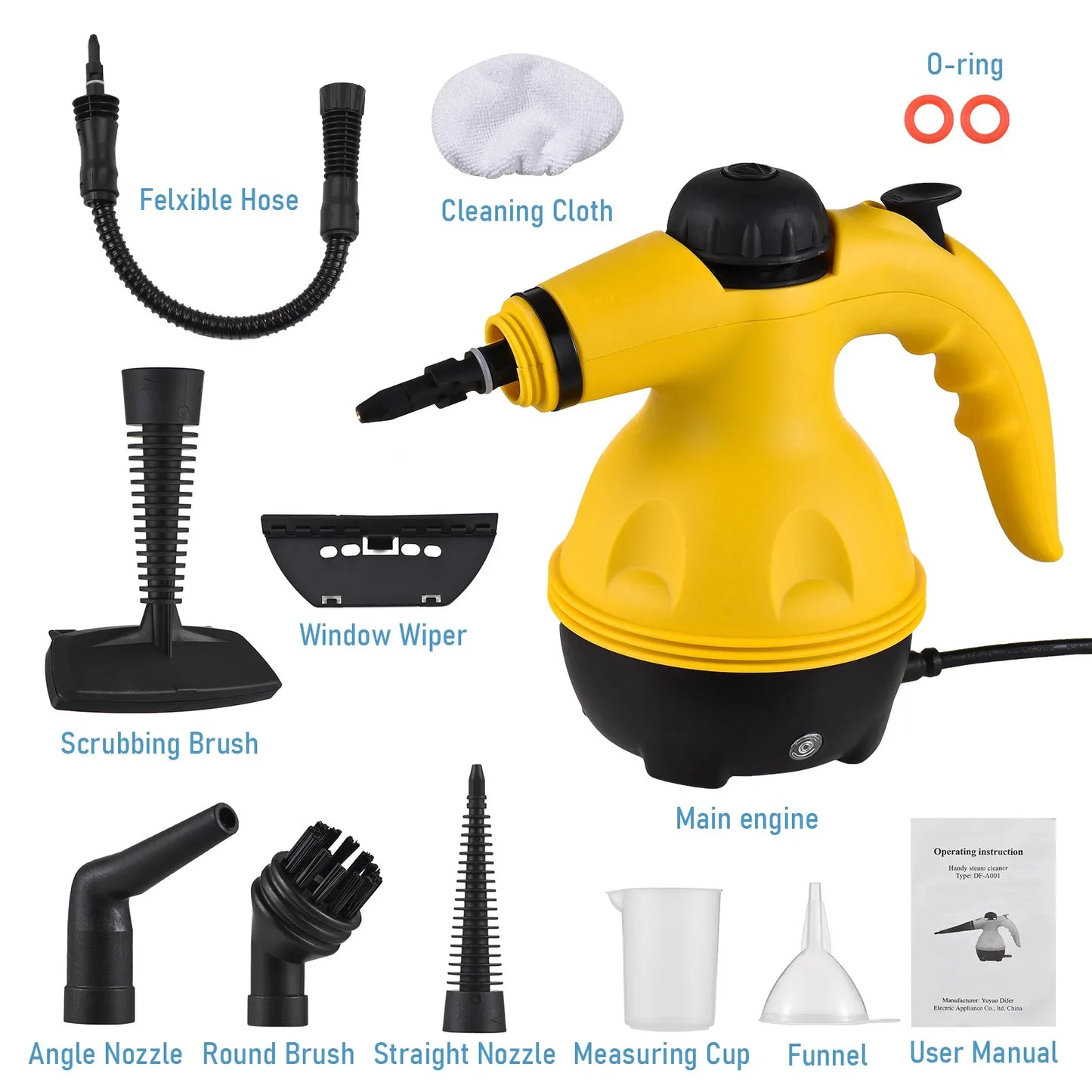 Pressurized Handheld Steam Cleaner